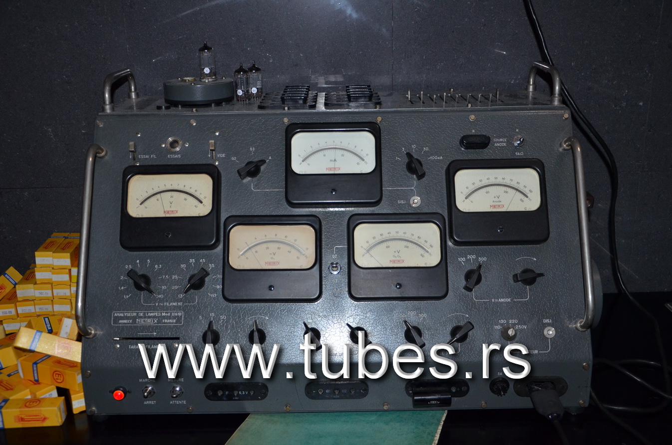 Tube Testers TUBES.RS Tube Amplifiers & NOS Tubes