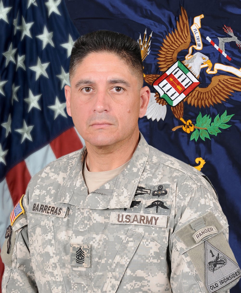 Command Sgt. Major Martin R. Barreras