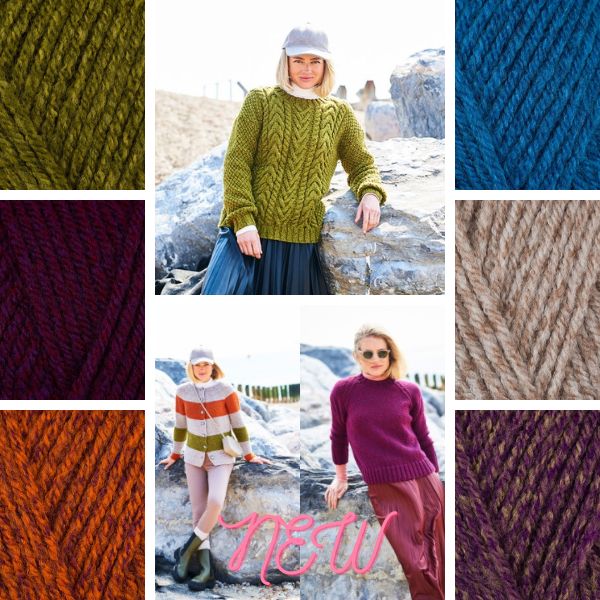 Buy Knitting Yarn and Wool Online UK Tudor Rose Patchwork