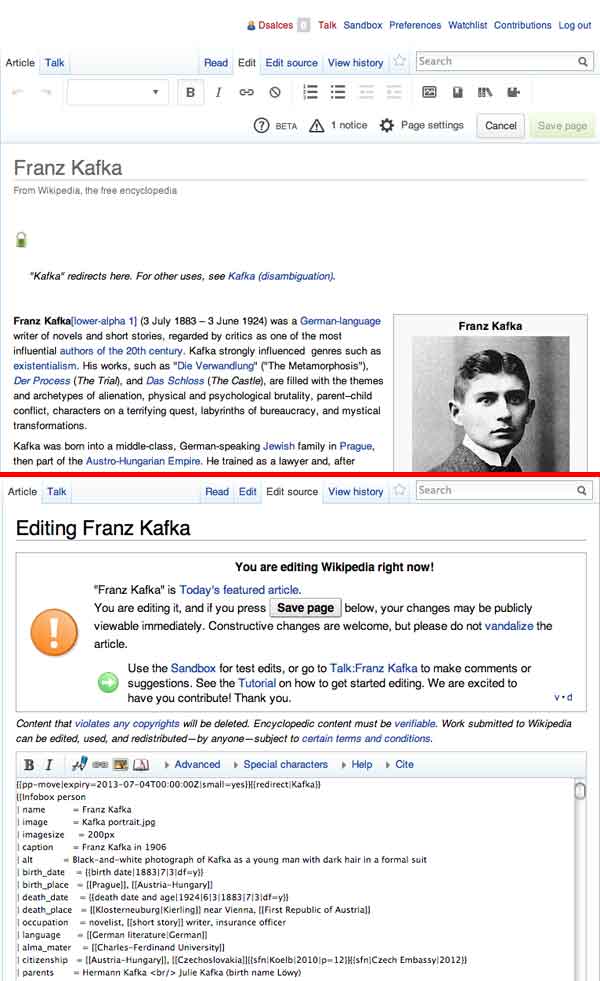 Wikipedia estrena un editor visual para sus artí­culos