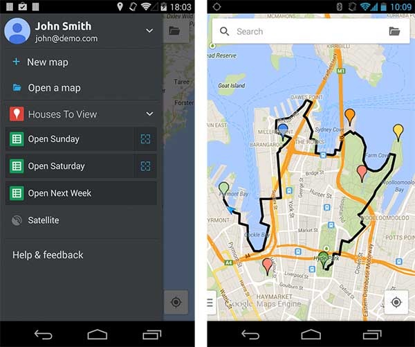 Google Maps Engine, la app de mapas personalizados ahora se llama Mis Mapas