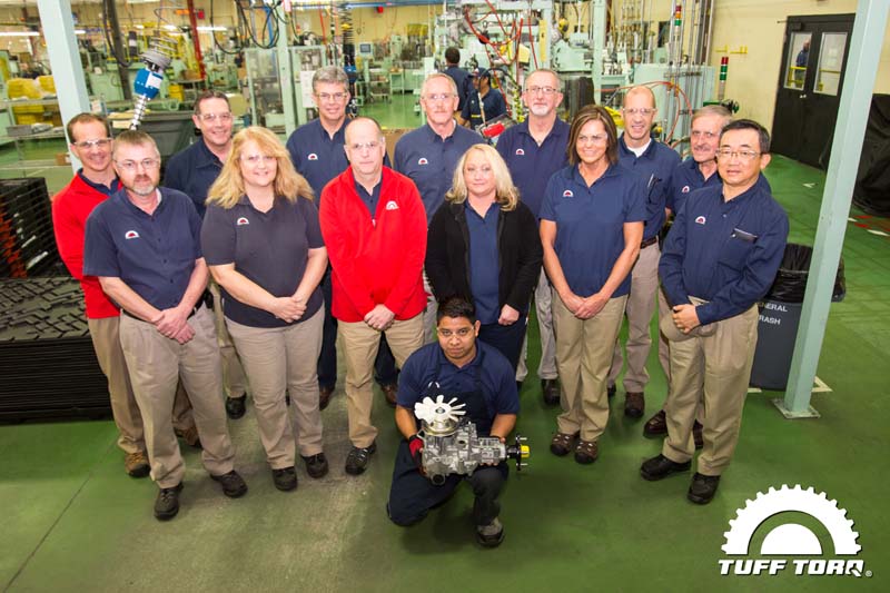 Tuff Torq Milestone Producing 1 million transaxles in a year!