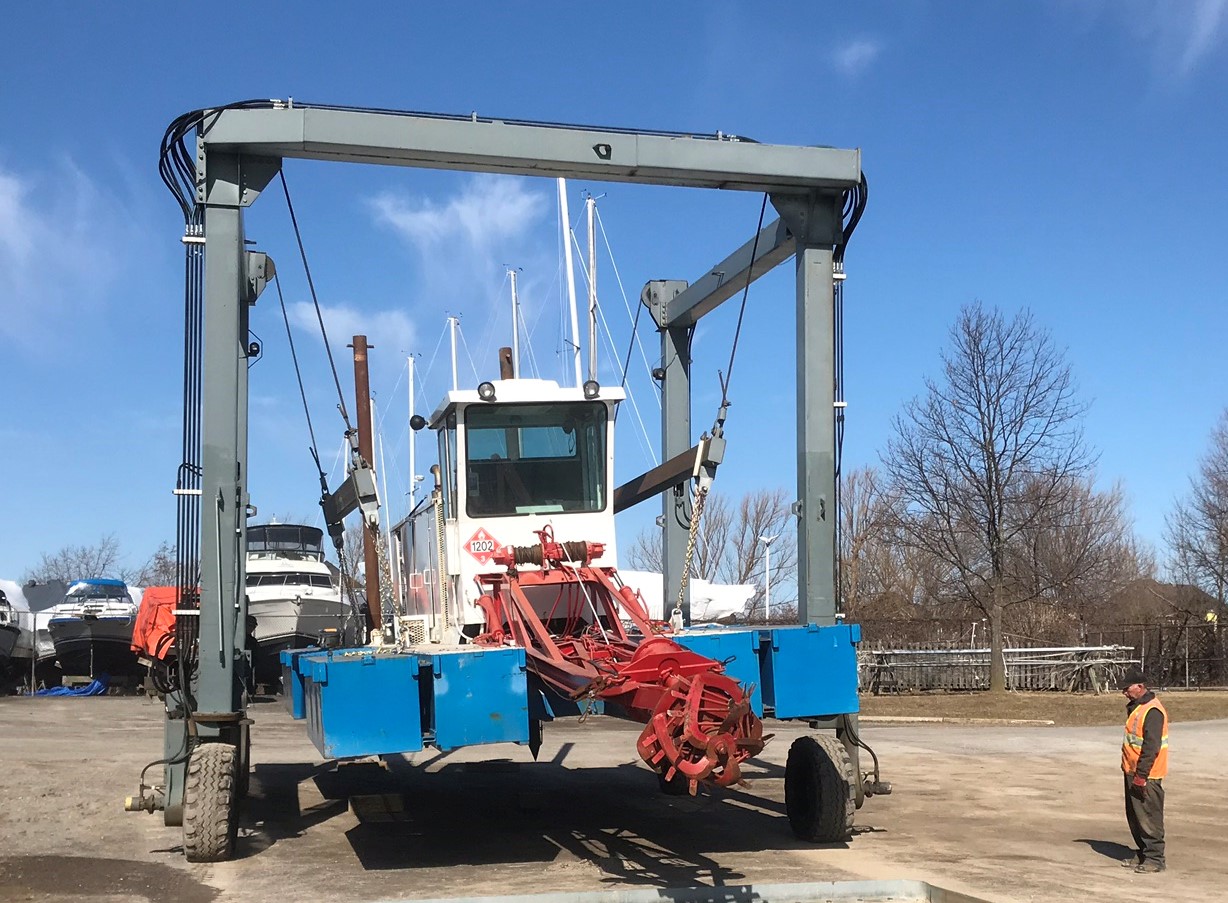 DMC 10″ CUTTER HEAD DREDGE Richardson WorkBoats