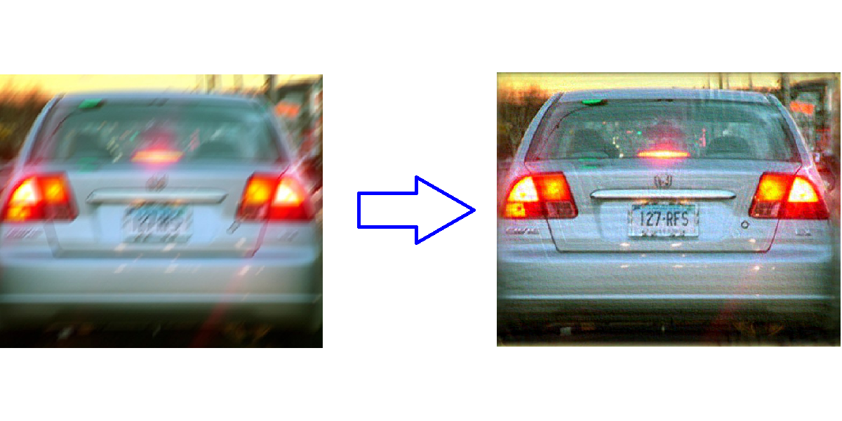 Online image deblurring