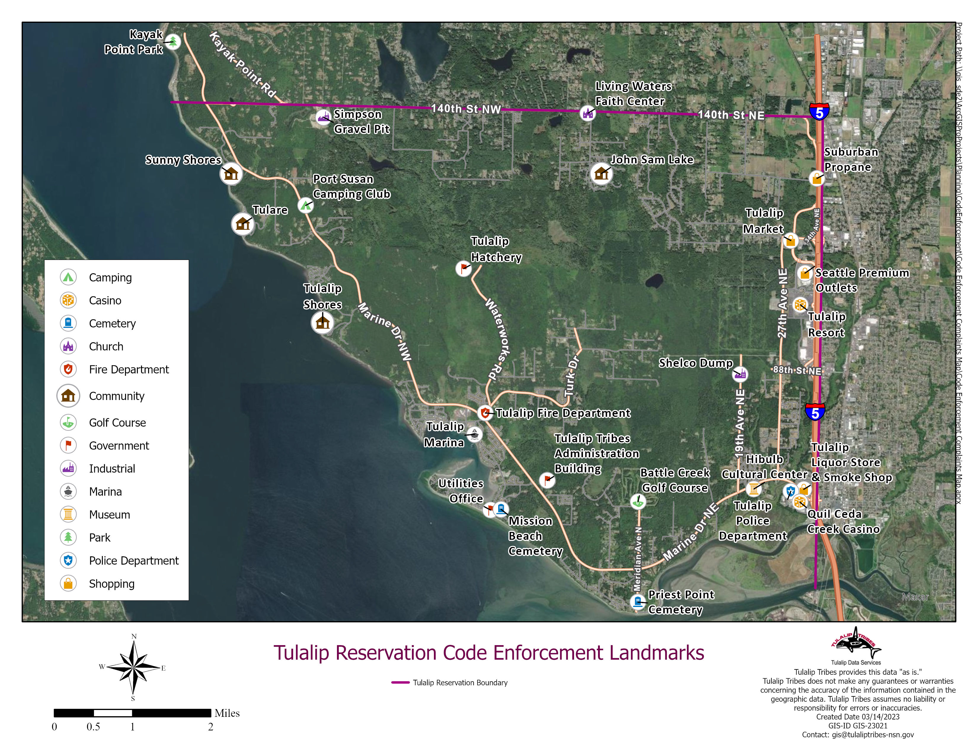 The Tulalip Tribes Dept Code Enforcement