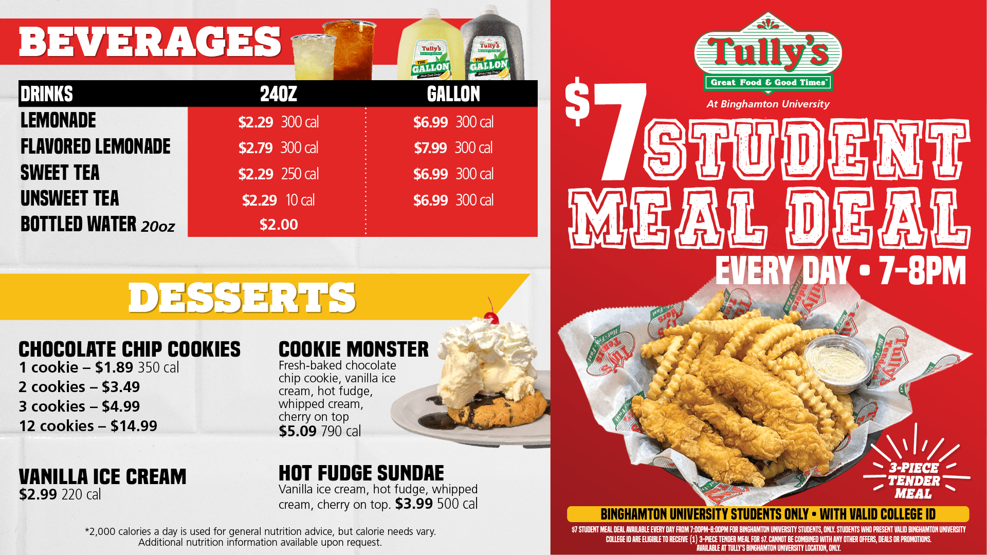 Binghamton University Tully's Good Times