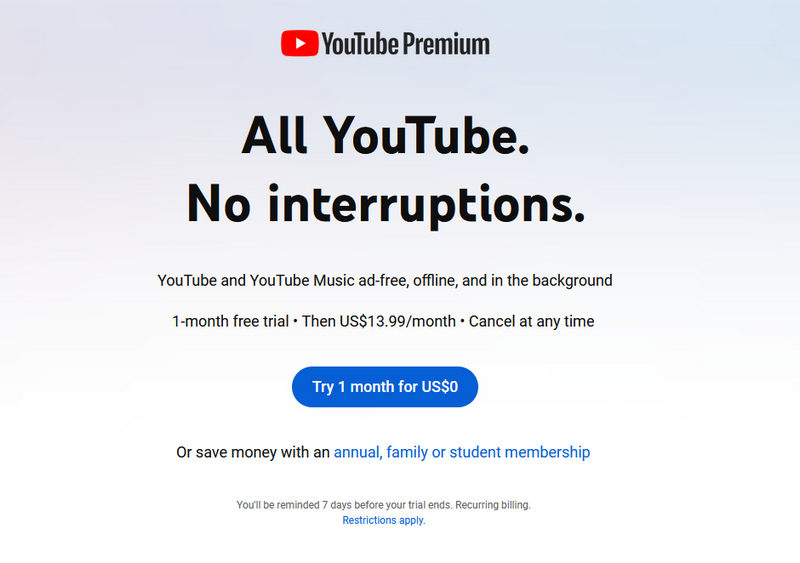 Top 10 Ways to Get YouTube Premium for Free TuneCable