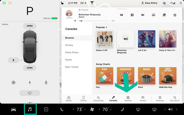 How to Use Spotify on Tesla with/without Premium Tunelf
