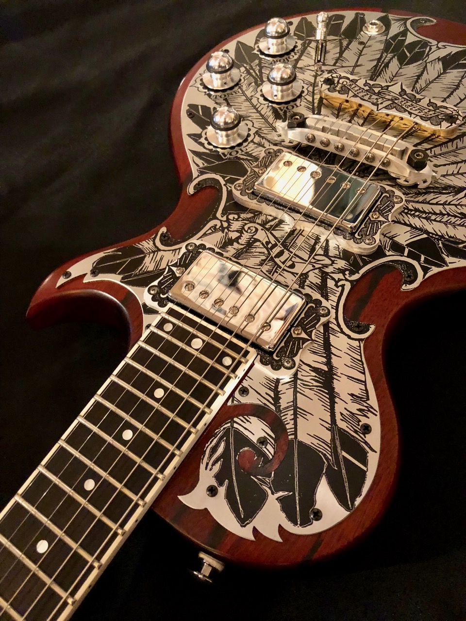 Teye Guitars Magpie Salute, Rich Robinson Signature Model Guitar