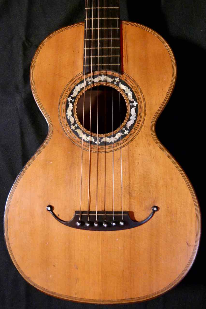 CM, Parlour Guitar, ca. 1900 Tune Your Sound