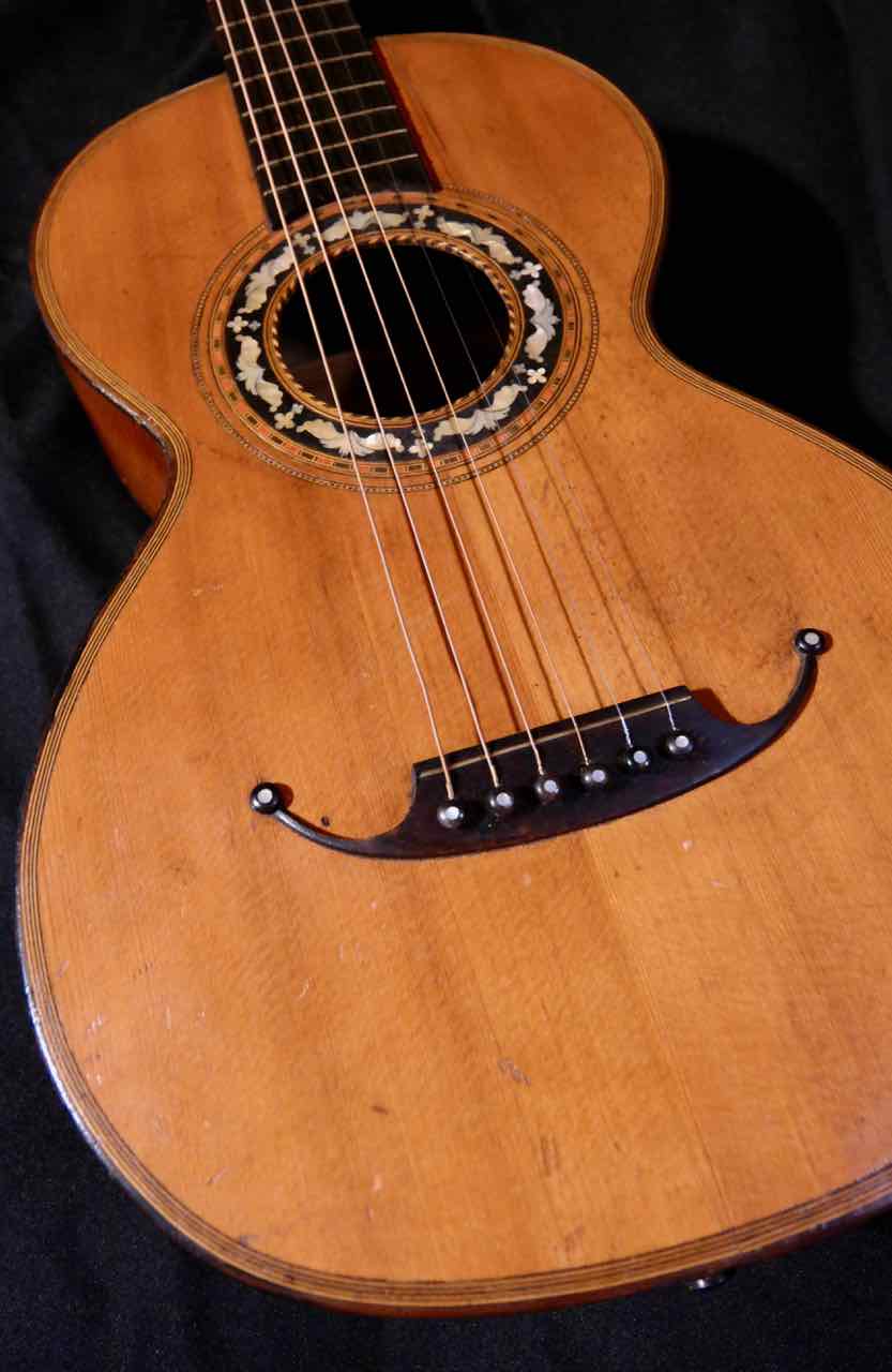 CM, Parlour Guitar, ca. 1900 Tune Your Sound