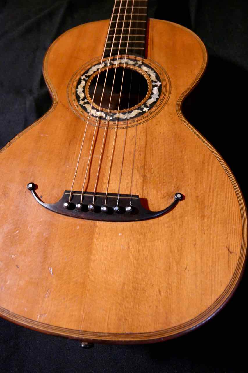 CM, Parlour Guitar, ca. 1900 Tune Your Sound