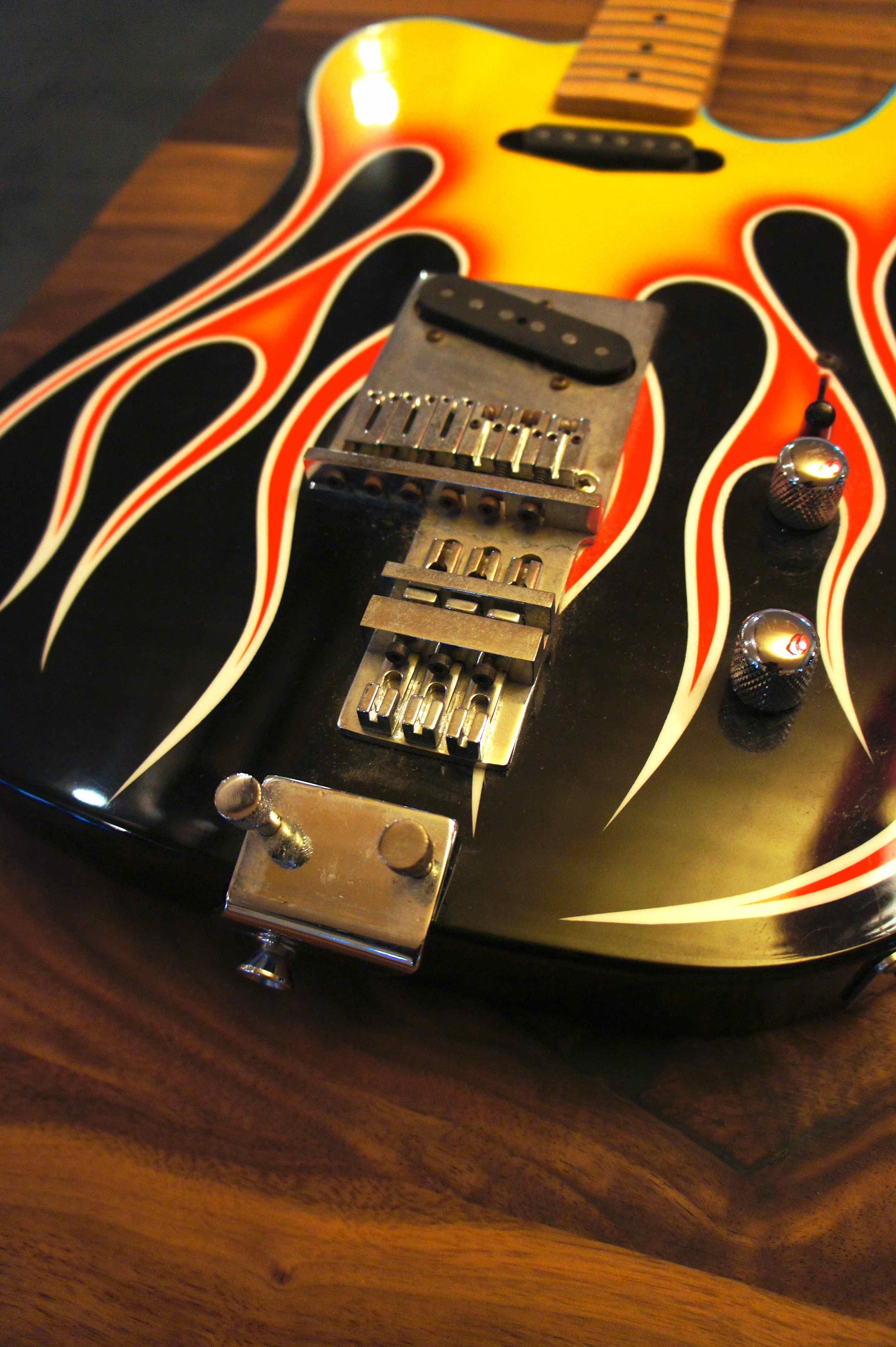 Hot Licks, Arlen Roth Signature Deluxe Telecaster Flame Guitar, 1999