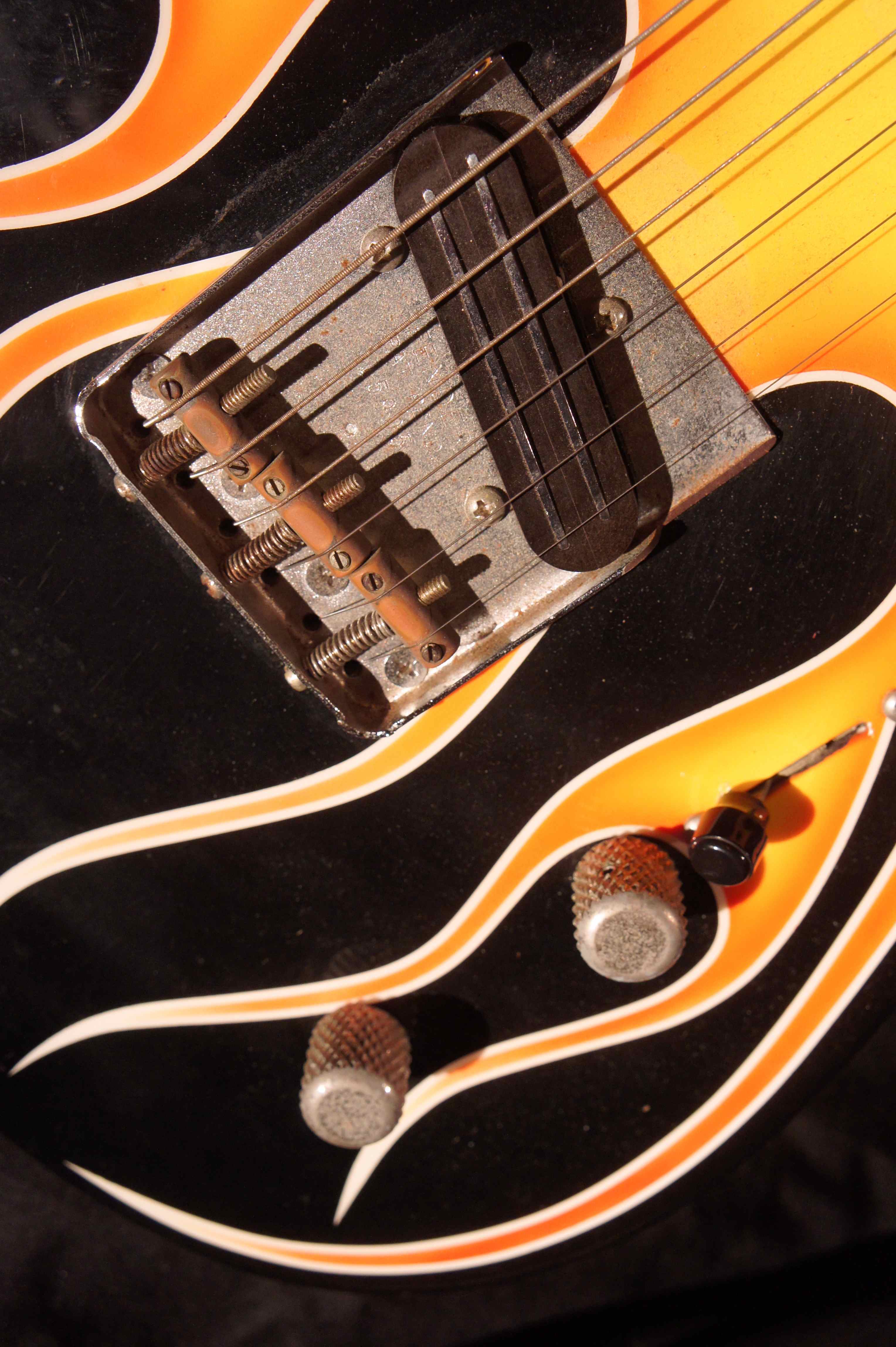 Hot Licks, Original Telecaster Flame Guitar, 1993 Arlen Roth Tune