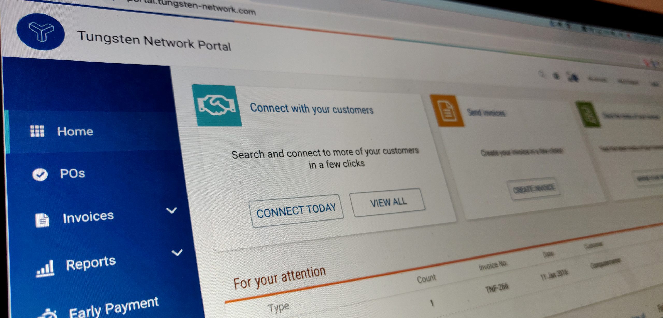 A new and improved Tungsten Network Portal is here Tungsten Network