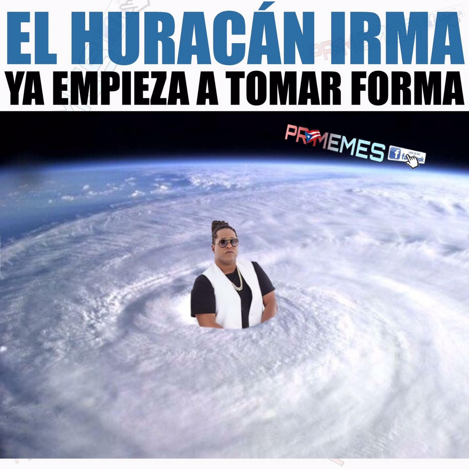 Porque no podían faltar comienzan los "Memes" del huracán Irma