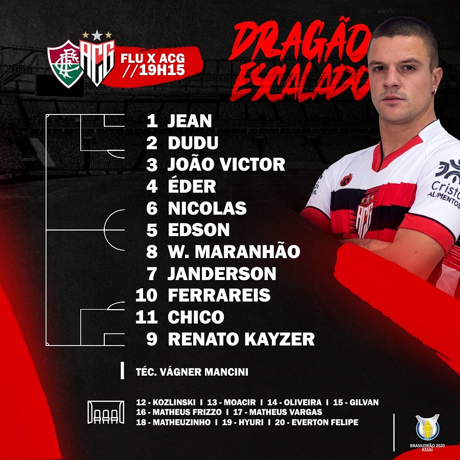 Find atletico go results and fixtures , atletico go team stats: Escalações disponíveis! Confira os times de Fluminense e ...