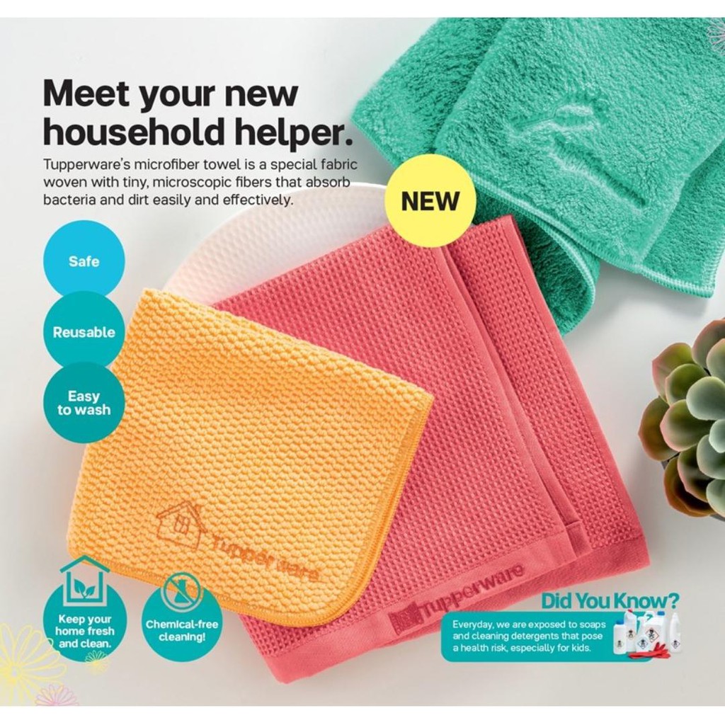 Tupperware Microfiber Towels Tupperware2u