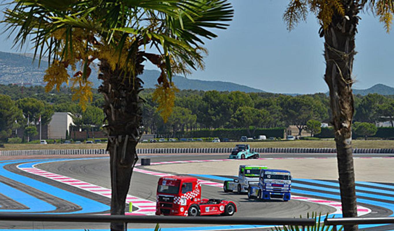 Diaporama le Grand Prix Camions du Castellet