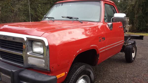 Craigslist Find: 81-93 Dodge Ram W250 D250 Long Bed & Body Parts (Redmond, Wa) | Turbo Diesel Register