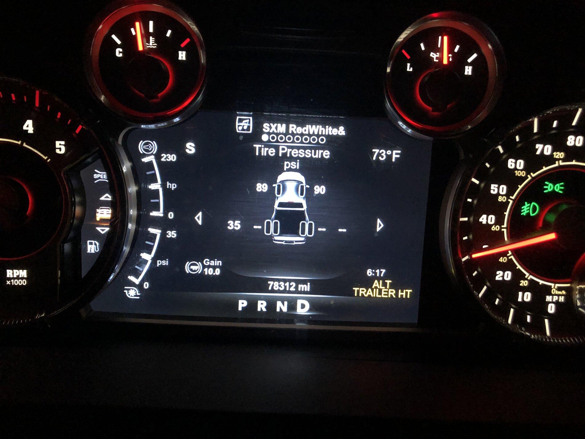 SERVICE TIRE PRESSURE SYSTEM Turbo Diesel Register
