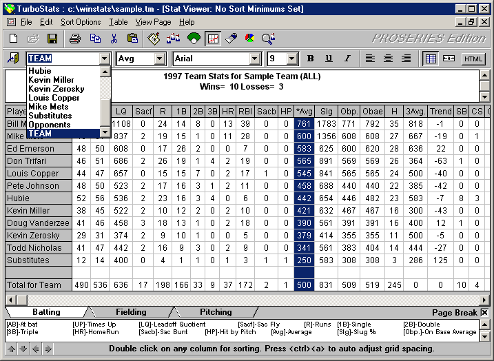 Stat Viewer