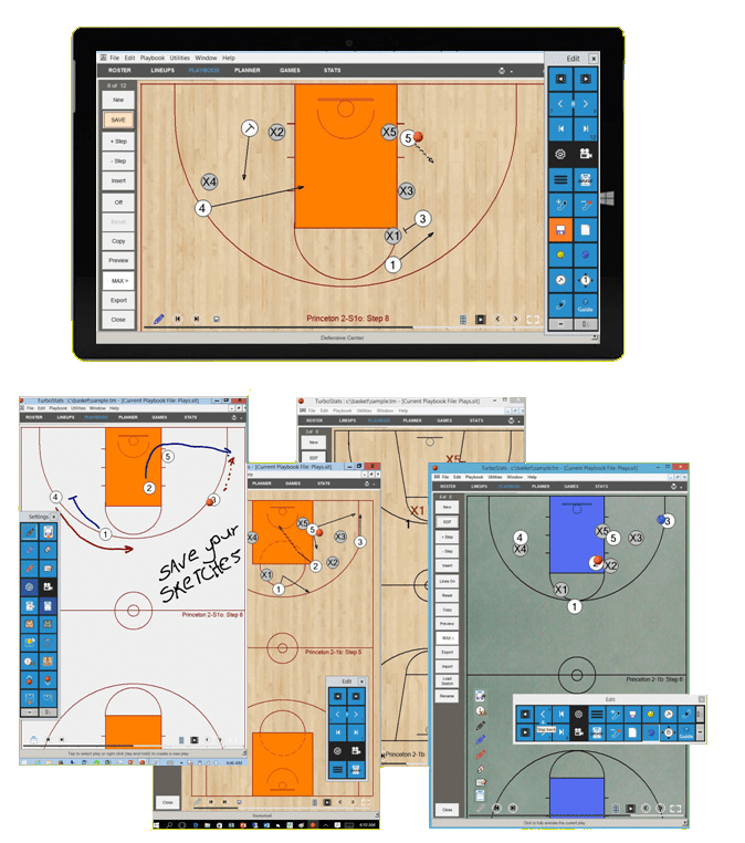 Basketball Software, Basketball Playbook Software, Basketball Stat