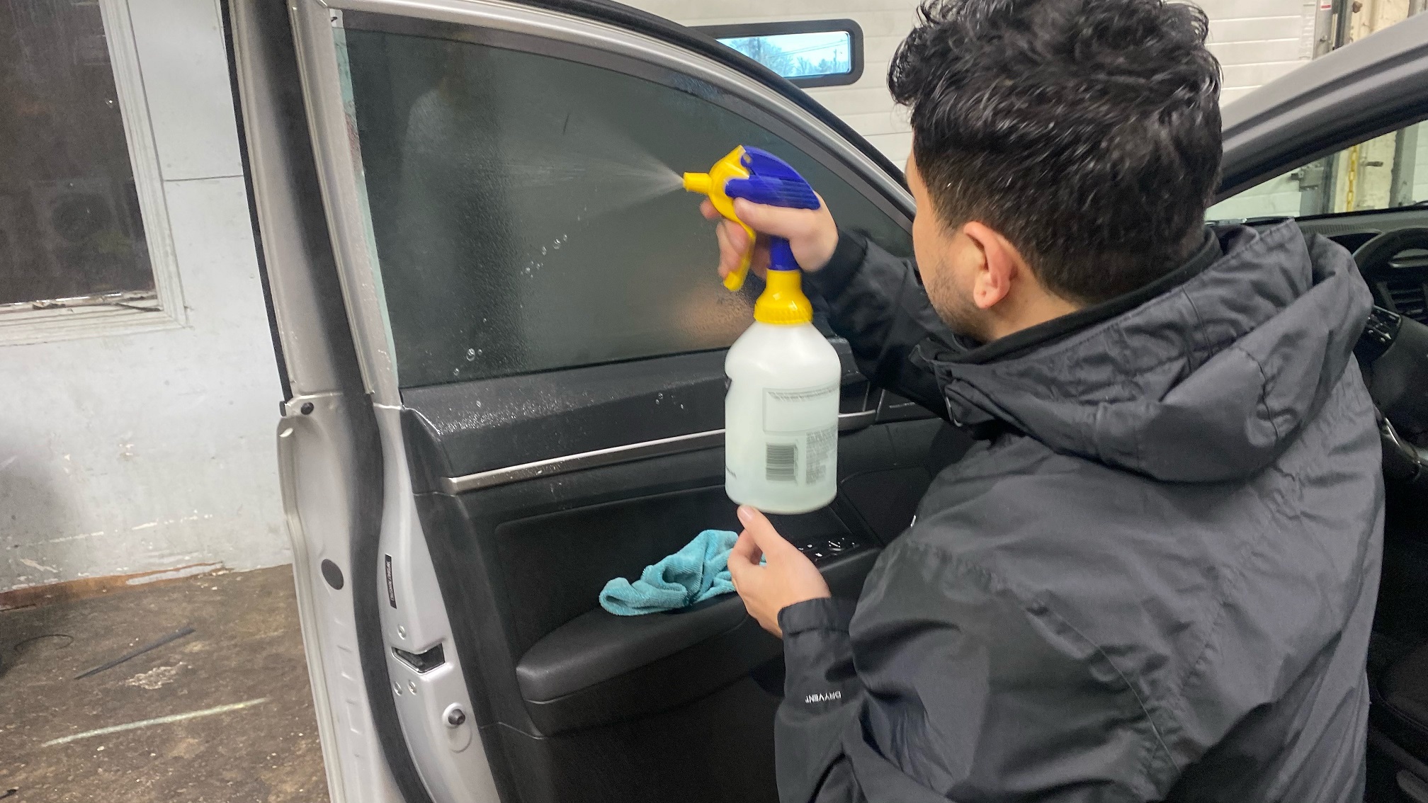 Window Tinting. Car Detailing. Tag and Title.