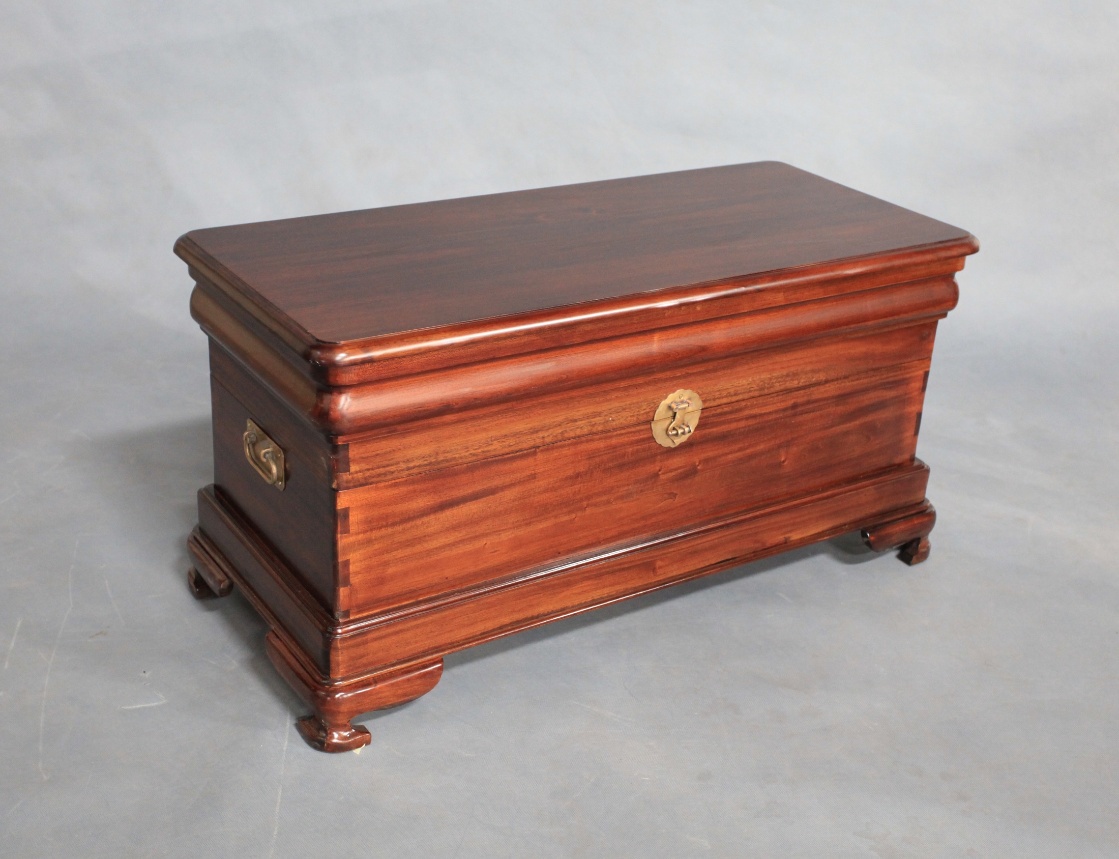 Solid Mahogany Wood Blanket Box Turendav Australia Antique
