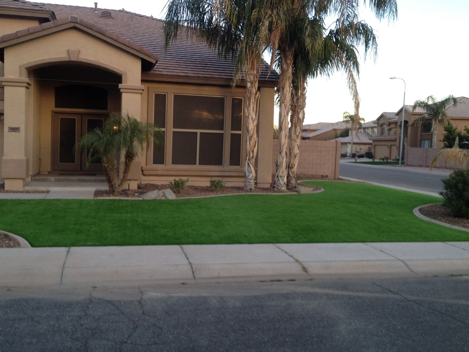 Grass Installations in Queen Creek AZ, Artificial Grass Installation in