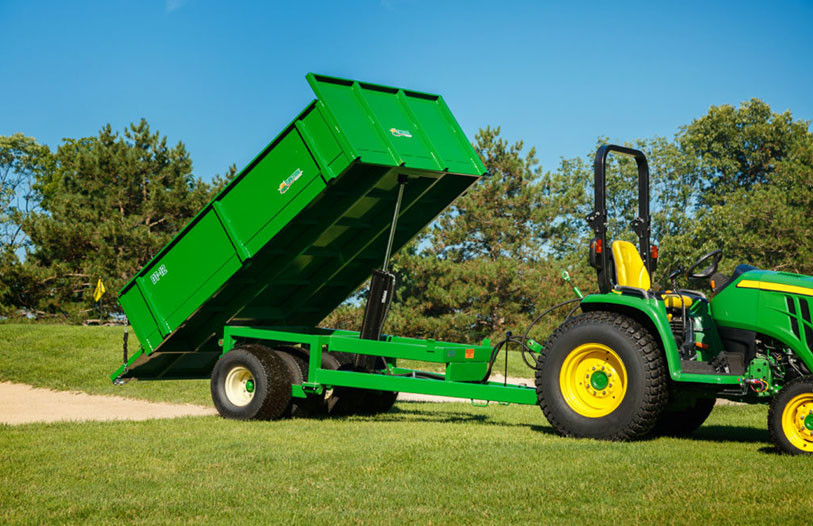 Tractor Dump Trailers Capacity for Light, Medium & HeavyDuty Models