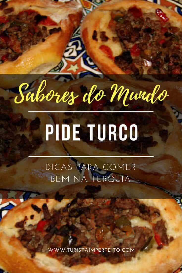 Receitas do mundo Pide turco