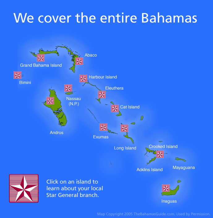 Bahamas Map Caribbean Mapcarta