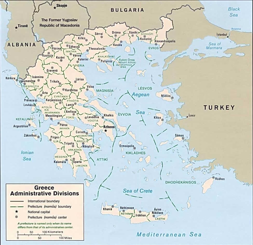 Greece Ww2 Map