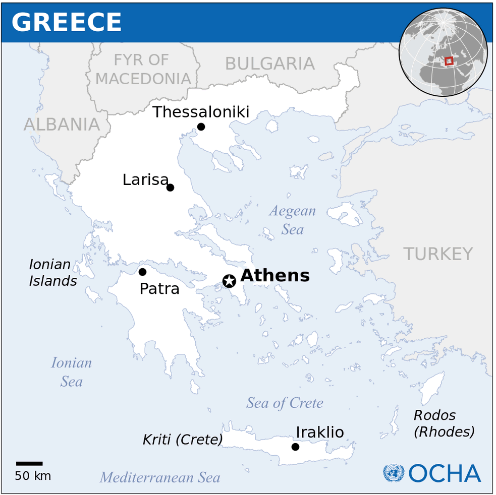 Greece Map