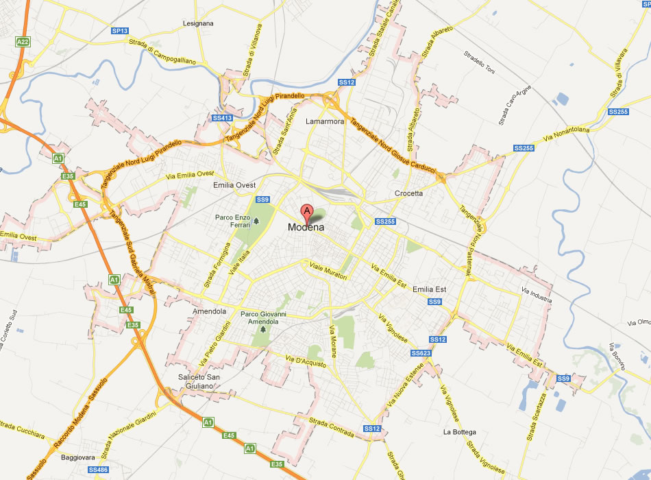 Modena Map