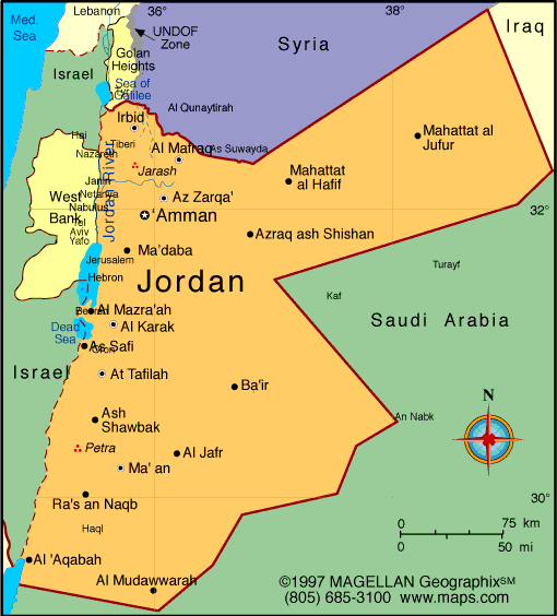 America Map Jordan Cry Jordan Map