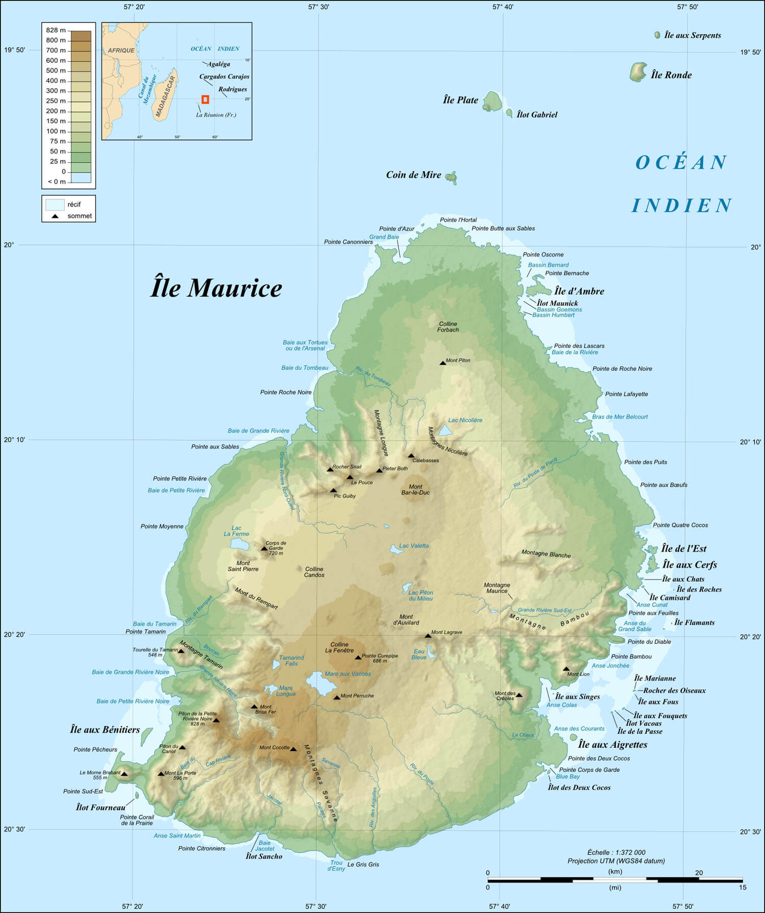 Dubreuil Mauritius Map at Trista Simon blog