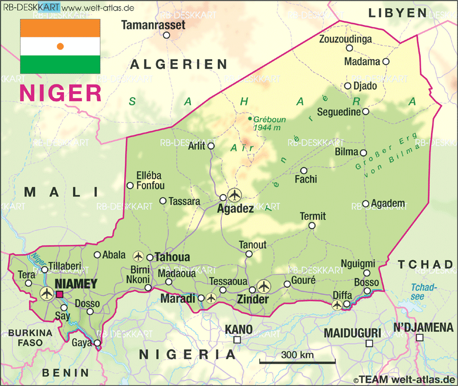 Niger Map