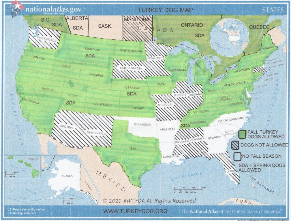 √ Washington State Public Hunting Land Map Alumn Photograph