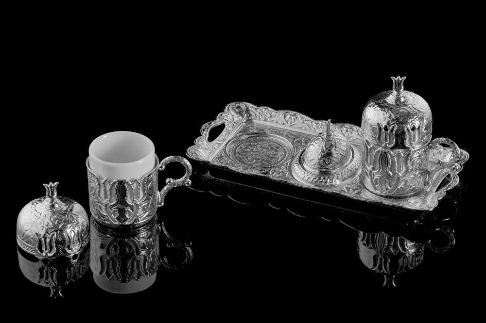Turkish Coffee Set Premium & Rich Design Turkish Bazaar