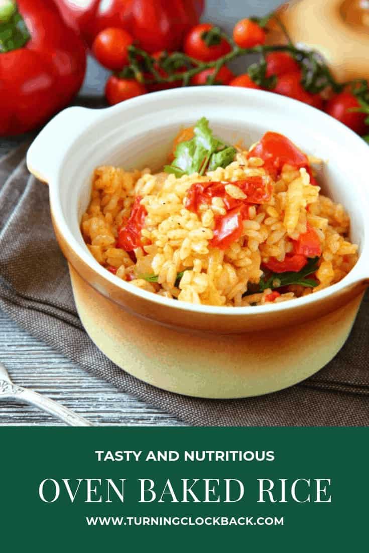 Easy Oven Baked Rice Recipe Turning the Clock Back