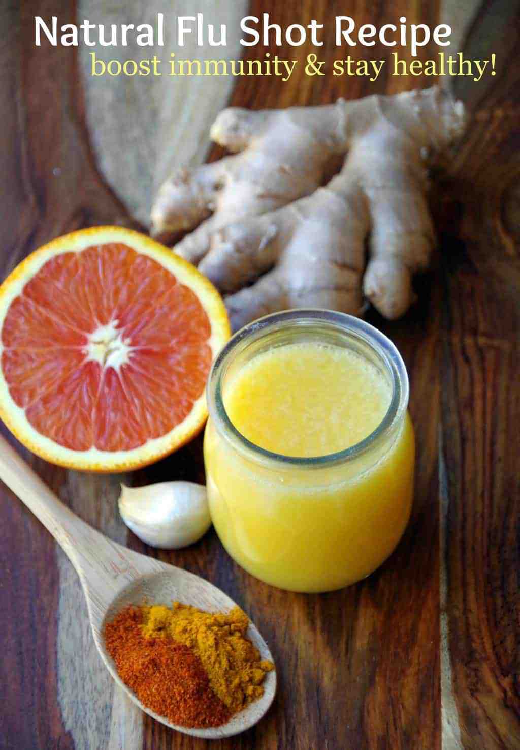 Easy Natural Flu Shot Recipe to Boost Immunity Turning