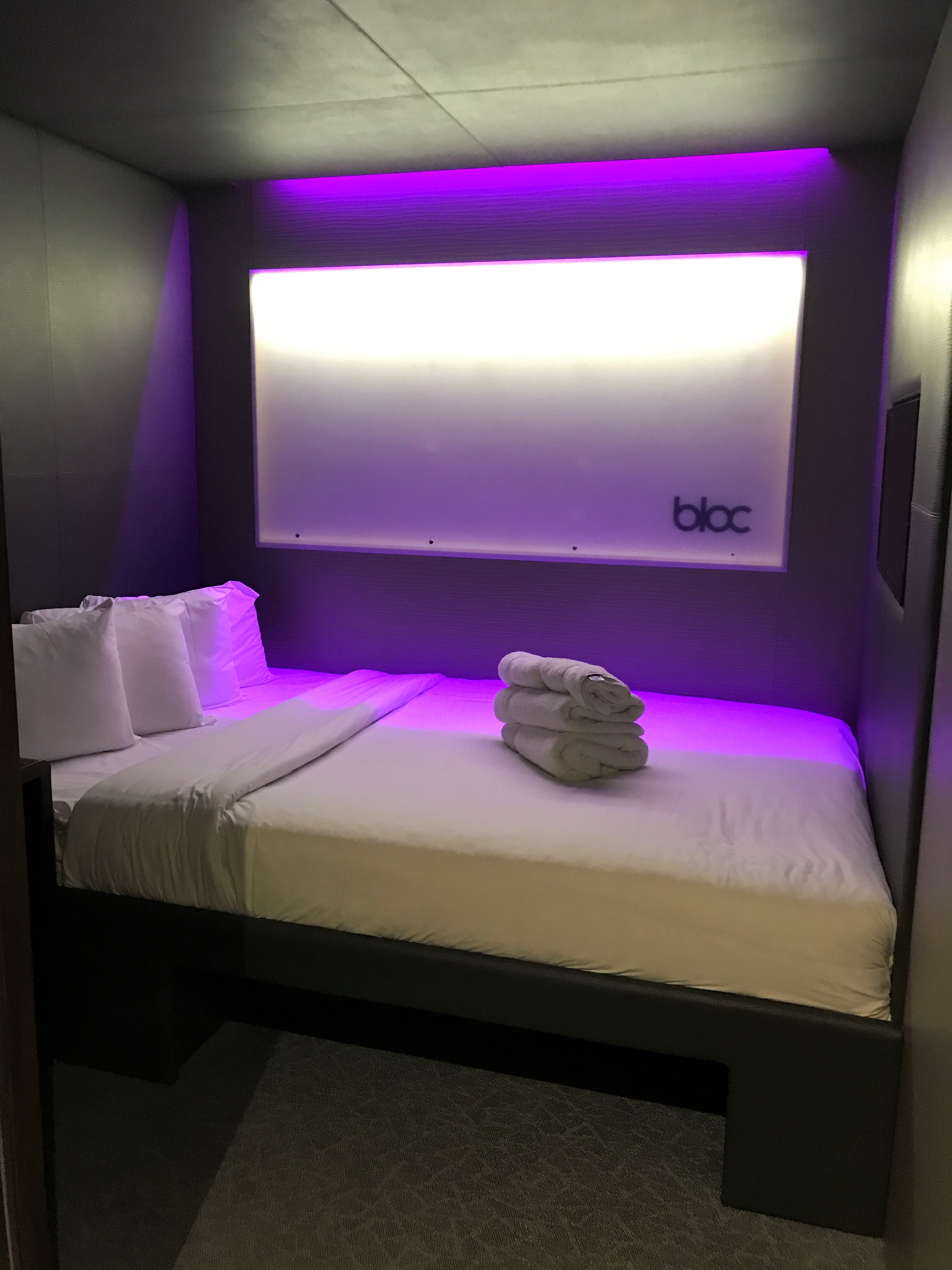 bloc hotel Gatwick airport South Terminal review where to stay at