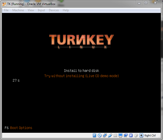 Appliance Installation Tutorial with VirtualBox (New) TurnKey GNU/Linux