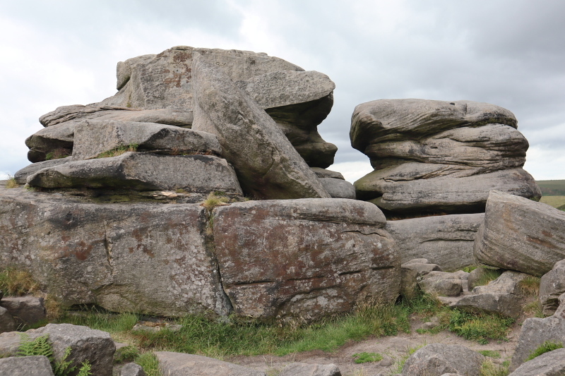 Millstone Grit of Derbyshire, England