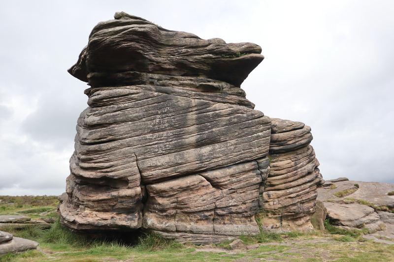 Millstone Grit of Derbyshire, England