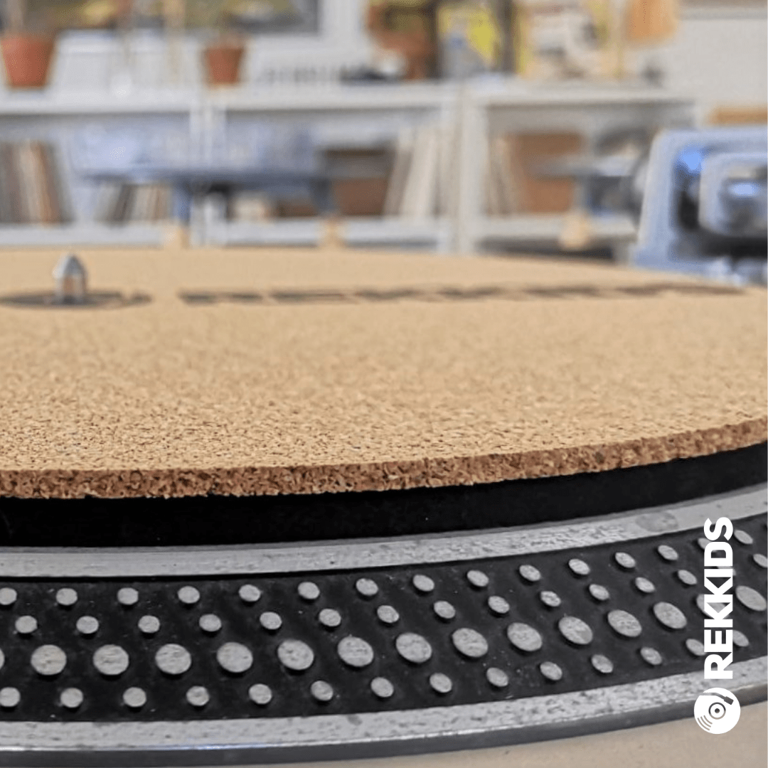 Rekkids Branded Cork Slip Mat Turntable Guy