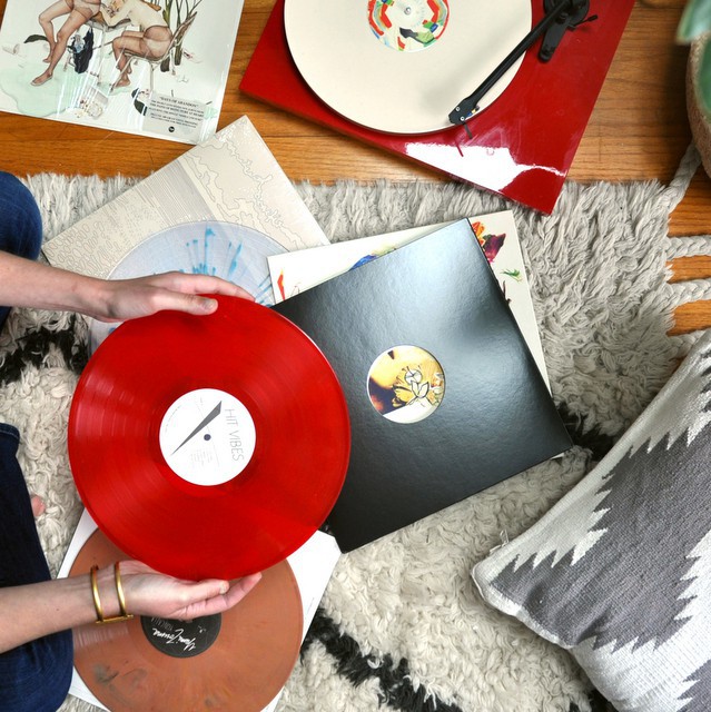 SOUNDS DELICIOUS Vinyl Record Cover Album Subscription Service