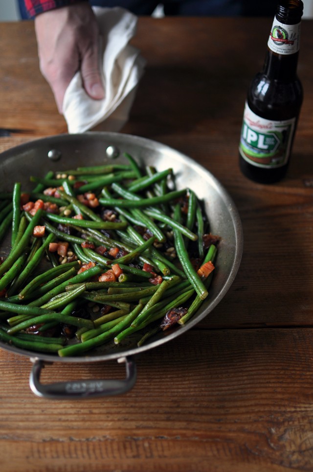 Green Beans with Dates and Pancetta Turntable Kitchen